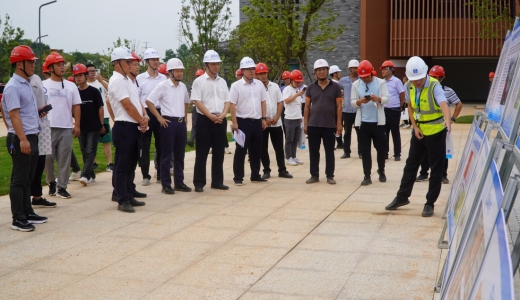 南昌市“在建精品工程”现场学习交流观摩会 在中共南昌市委党校迁建项目举行